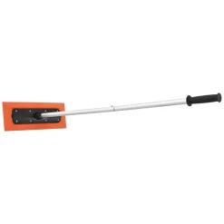 VEVOR Snow Roof Rake, 4ft Long Reach Car Roof Snow Scraper, 17.7 in Foam Blade for No Scratches, Non-Slip Handle, Lightweight Snows Removal Tool for Vehicle Garage Rooftop Leaves Debris Clearing