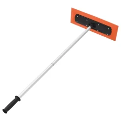VEVOR Snow Roof Rake, 4ft Long Reach Car Roof Snow Scraper, 17.7 in Foam Blade for No Scratches, Non-Slip Handle, Lightweight Snows Removal Tool for Vehicle Garage Rooftop Leaves Debris Clearing