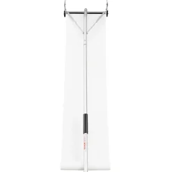 VEVOR Snow Roof Rake, 30ft Reach Aluminium Roof Shovel with Slide Cloth, Premium 19