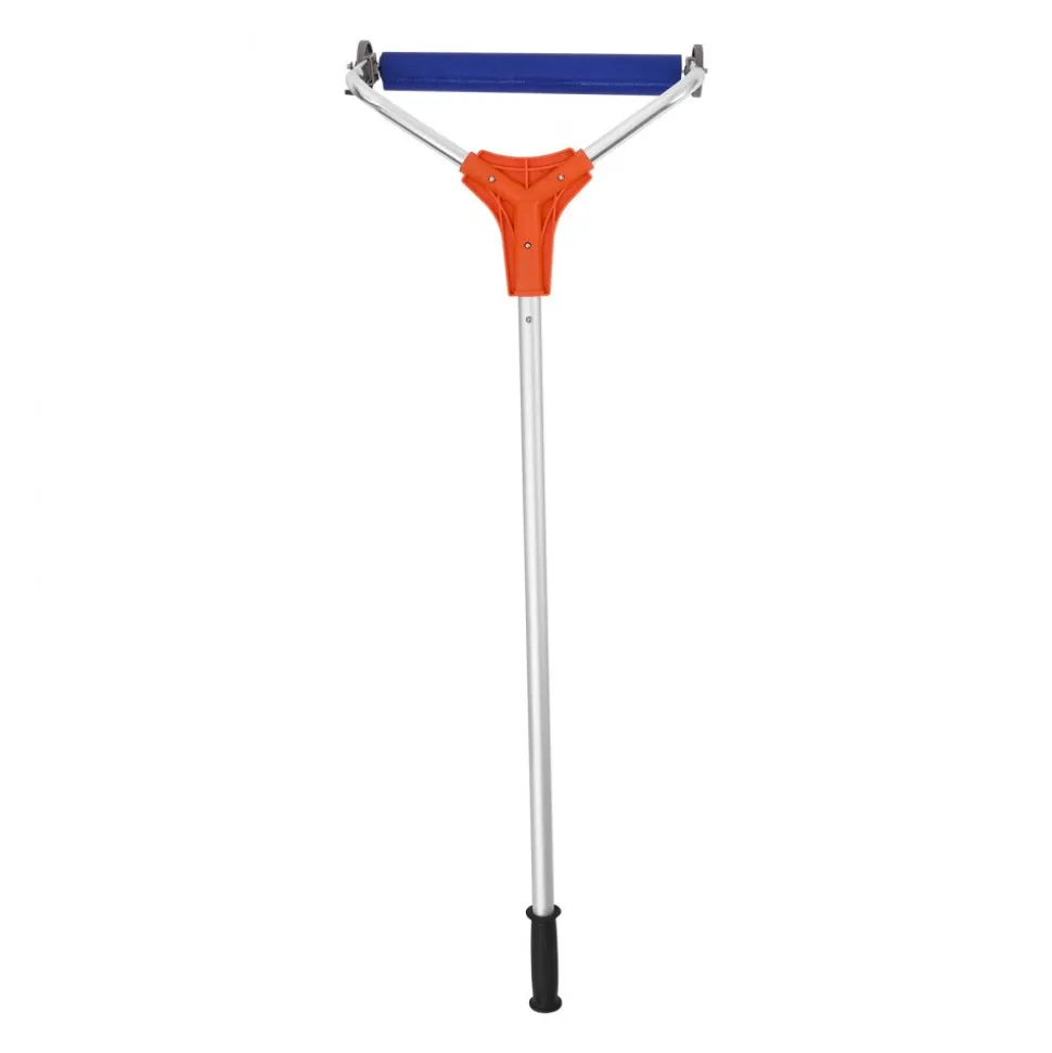 VEVOR Snow Roof Rake, 17 in Aluminum Blade, 4.1-17.2 ft Adjustable Roof Snow Scraper with Wheels & Slide, Lightweight Snows Removal Tool for House Rooftop Leaves Debris Clearing