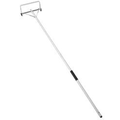 VEVOR Snow Roof Rake, 18.5 in Aluminum Blade, 5.2-30 ft Adjustable Roof Snow Scraper with Wheels & Slide, , Lightweight Snows Removal Tool for House Rooftop Leaves Debris Clearing