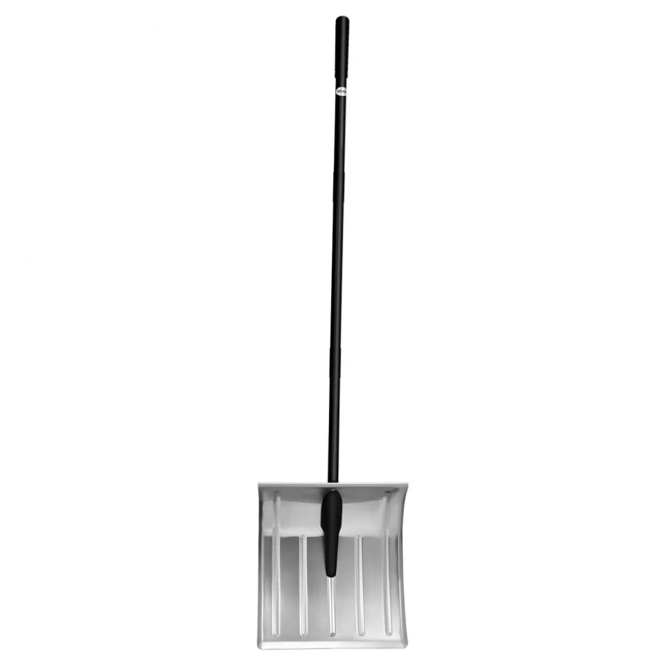 VEVOR Snow Shovel for Driveway, 16 in Wide Aluminum Alloy Snow Shovel, Non Slip Grip, Large Capacity Snowplow Shovels, Detachable & Lightweight Snows Removal Tool for Garden Car Camping Outdoors