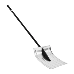 VEVOR Snow Shovel for Driveway, 16 in Wide Aluminum Alloy Snow Shovel, Non Slip Grip, Large Capacity Snowplow Shovels, Detachable & Lightweight Snows Removal Tool for Garden Car Camping Outdoors
