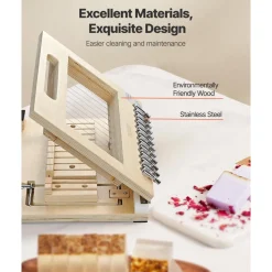 VEVOR Soap Cutter, Cut 1-12 Bars, Precisely and Accurately Cut 1