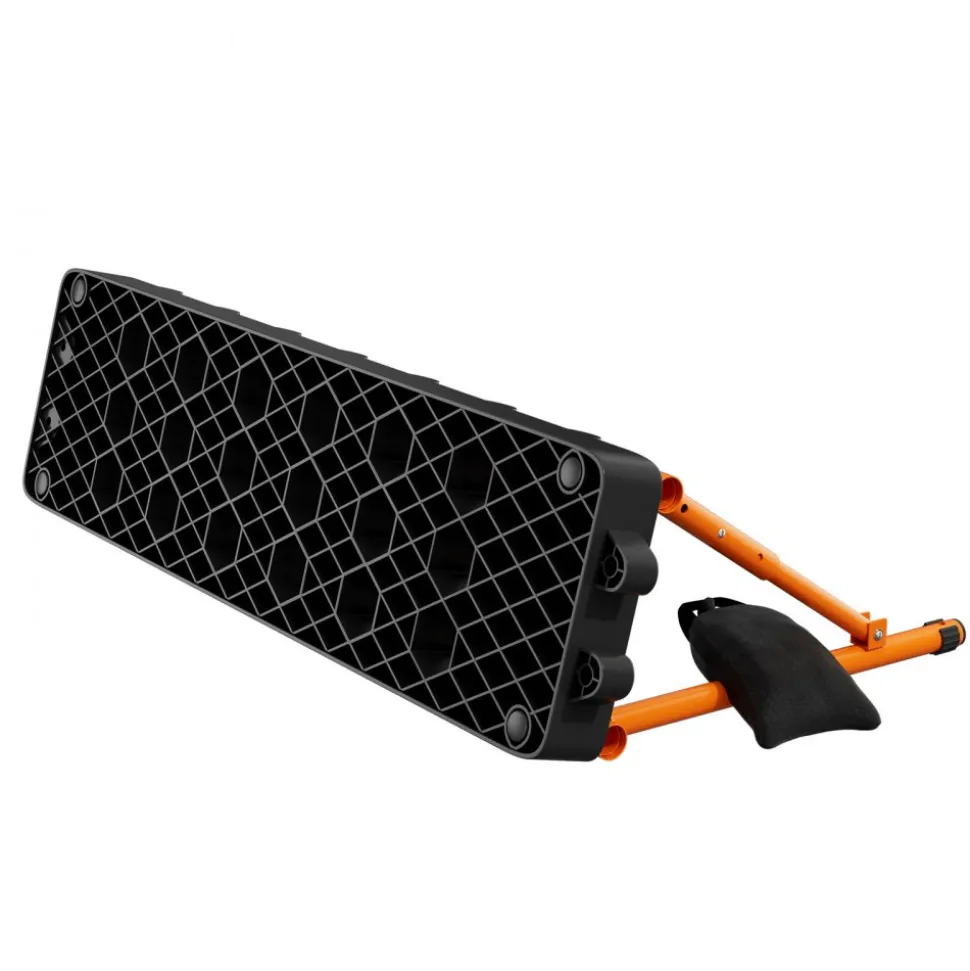 VEVOR Soccer Rebounder Board, 37.4 x 9.8 in Portable Soccer Rebound Wall, Dual Surface Sports Kick Back Trainer, 3 Adjustable Angles, Easy Setup Ball Practice Equipment for Passing & Reaction Skills