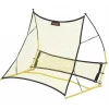 VEVOR Soccer Rebounder Net, 2-in-1 Soccer Goal Rebounder, Thickened Fiberglass Poles Iron Pipe for Team Solo Control, Passing Practice, Easy Setup Ball Training Equipment for Teens & Adults, 72" x 43"
