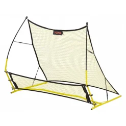 VEVOR Soccer Rebounder Net, 2-in-1 Soccer Goal Rebounder, Thickened Fiberglass Poles Iron Pipe for Team Solo Control, Passing Practice, Easy Setup Ball Training Equipment for Teens & Adults, 72
