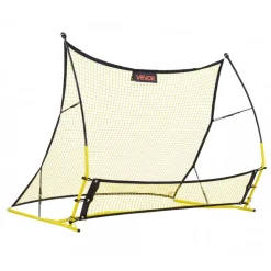 VEVOR Soccer Rebounder Net, 2-in-1 Soccer Goal Rebounder, Thickened Fiberglass Poles Iron Pipe for Team Solo Control, Passing Practice, Easy Setup Ball Training Equipment for Teens & Adults, 72