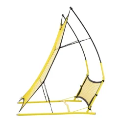 VEVOR Soccer Rebounder Net, 2-in-1 Soccer Goal Rebounder, Thickened Fiberglass Poles Iron Pipe for Team Solo Control, Passing Practice, Easy Setup Ball Training Equipment for Teens & Adults, 72