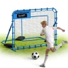 VEVOR Soccer Rebounder Net, Quick-Switch Angle Soccer Goal Rebounder for Control, Passing Practice, Heavy-Duty Iron Frame & PE Net, Easy Setup Ball Training Aids & Equipment for Teens&Adults,5 x 4 ft