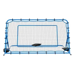VEVOR Soccer Rebounder Net, Quick-Switch Angle Soccer Goal Rebounder for Control, Passing Practice, Heavy-Duty Iron Frame & PE Net, Easy Setup Ball Training Aids & Equipment for Teens&Adults,7 x 4 ft