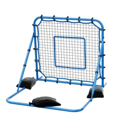 VEVOR Soccer Rebounder Net, Quick-Switch Angle Soccer Goal Rebounder for Control, Passing Practice, Heavy-Duty Iron Frame & PE Net, Easy Setup Ball Training Equipment for Teens&Adults,3.7 x 3.7 ft