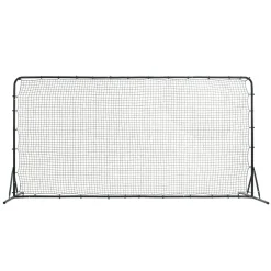 VEVOR Soccer Rebounder Net, 12x6FT Iron Soccer Training Equipment, Sports Football Training Gift with Portable Bag, Volleyball Rebounder Wall Perfect for Backyard Practicing, Solo Training, Passing