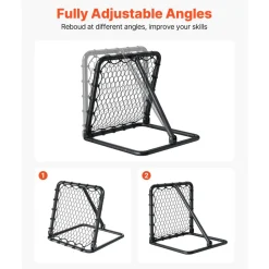 VEVOR Soccer Rebounder Rebound Net, Kick-Back 34