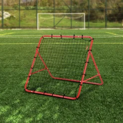 VEVOR Soccer Rebounder Rebound Net, Kick-Back 39"x39", Portable Football Training Gifts, Aids & Equipment for Kids Teens & All Ages, Easy Set Up & Perfect Storage