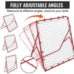 VEVOR Soccer Rebounder Rebound Net, Kick-Back 39