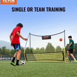 VEVOR Soccer Trainer, 2-IN-1 Portable Soccer Rebounder Net, 71