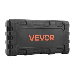 VEVOR Socket Set, 46 Pieces, 1/4 inch Drive Socket Tool Set, SAE and Metric Size, Deep and Standard, Mechanic Tool Kit with Storage Case, Chrome Plated CR-V Alloy Steel, for Automotive Repair