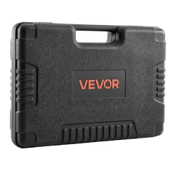 VEVOR Socket Set, 108 Pieces, 1/4 & 1/2 inch Drive Socket and Ratchet Set, Metric Size from 4 to 32 mm, Mechanic Tool Kit with Bits, Accessories, Storage Case, CR-V Alloy Steel, for Automotive Repair