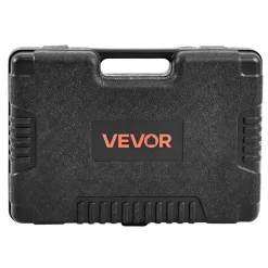 VEVOR Socket Set, 69 Pieces, 3/8 & 1/4 inch Drive Socket and Ratchet Set, SAE and Metric, Deep and Standard, Mechanic Tool Kit with Accessories and Storage Case, CR-V Alloy Steel, for Auto Repair