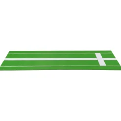 VEVOR Softball Pitching Mat, 10x3 ft Baseball Pitching Rubber Mound, Antifade Turf and Antislip Foam Backing Portable Training Aid, Fastpitch Equipment for Pitchers Indoor Outdoor Practice, Green