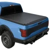 VEVOR Soft Roll-Up Truck Bed Tonneau Cover, Compatible with 2015-2026 Ford F-150, Fits 5.6 ft (5 ft 7 in/67 in) Bed, Triple-Layer Heavy-Duty PVC Tonneau Cover with Three Aluminum Alloy Support Bars