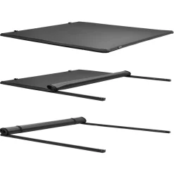 VEVOR Soft Roll-Up Truck Bed Tonneau Cover, Compatible with 2015-2026 Ford F-150, Fits 5.6 ft (5 ft 7 in/67 in) Bed, Triple-Layer Heavy-Duty PVC Tonneau Cover with Three Aluminum Alloy Support Bars