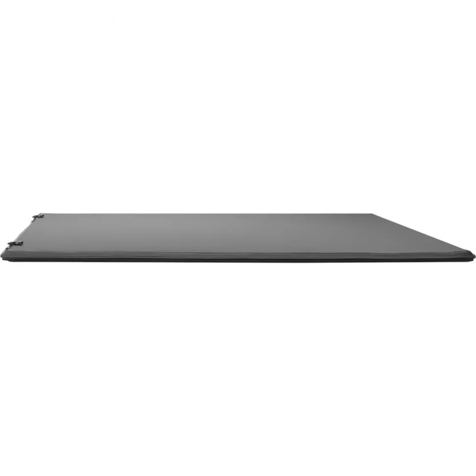 VEVOR Soft Roll-Up Truck Bed Tonneau Cover, Compatible with 2024-2026 Toyota Tacoma (Excl. Trail Edition) with Deck Rail System, Fits 5 ft (60 in) Bed, PVC Tonneau Cover with Three Aluminum Alloy Bars