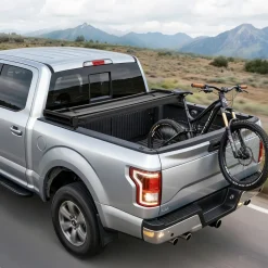 VEVOR Soft Tri-Fold Truck Bed Tonneau Cover, Compatible with 2009-2026 Dodge Ram 1500 (Incl. Classic & New) 5.7 ft (67.4 in) Bed, Fleetside Without Rambox, Split Tailgate, and Track System, Waterproof