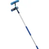 VEVOR Solar Panel Cleaning Kit, 39 ft, Water Fed Pole Kit with Cleaning Brush, Soap Dispenser, Extendable Aluminum Telescopic Pole, 180° Rotatable Brush Head, for Roof Mounted Solar Panels, Windows