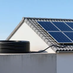 VEVOR Solar Panel Wire, 100 ft Black + 100 ft Red Kit, 10 AWG (6 mm²) Solar Panel Extension Cable, PV Tinned Copper Wire, for Outdoor Home Off-Grid Photovoltaic Systems Automotive RV Boat Marine, IP67