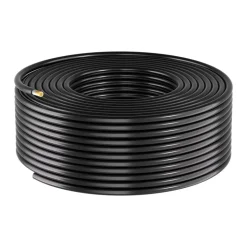VEVOR Solar Panel Wire, 100 ft Black + 100 ft Red Kit, 10 AWG (6 mm²) Solar Panel Extension Cable, PV Tinned Copper Wire, for Outdoor Home Off-Grid Photovoltaic Systems Automotive RV Boat Marine, IP67