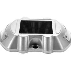 VEVOR Solar Pathway Lights, 12-Pack, White, Includes Screws, Weatherproof Outdoor Deck Lights, 6 LED, Ideal for Garden Paths, Walkways, Driveways & Steps