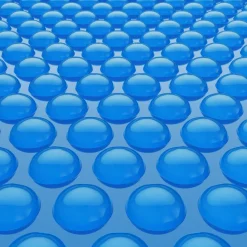 VEVOR Solar Pool Cover, 27 ft Round Pool Bubble Cover, 16 Mil Pools Solar Blanket with Bubble & PE Material, Daytime Heat Absorption, Nighttime Heat Retention, Heat Retaining Solars Covers, Blue