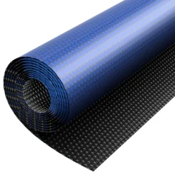 VEVOR Solar Pool Cover, 32 x 16 ft Pool Bubble Cover, 16 Mil Pools Solar Blanket with Dual Heat-Locking Air Layer for Pools, Daytime Heat Absorption, Nighttime Heat Retention, Blue & Silver, Cuttable