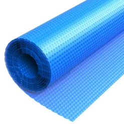 VEVOR Solar Pool Cover, 36 x 16 ft Rectangle Pool Bubble Cover, 12 Mil Pools Solar Blanket with Bubble & PE Material, Daytime Heat Absorption, Nighttime Heat Retention, Heat Retaining Solars Covers, Blue