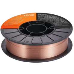 VEVOR Solid MIG Welding Wire, ER70S-6 0.030-inch 11LBS with Low Splatter and High Levels of Deoxidizers for All Position Gas Welding