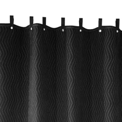 VEVOR Sound Dampening Blanket, 96" x 80", Extra Large Studio Grommeted Soundproof Blanket with Grommets, Light Blocker for Door Acoustic Noise Blocking Blanket Studio Sound Absorption Sheet, Black
