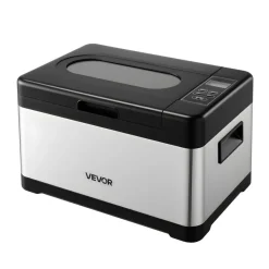 VEVOR Sous Vide Cooker, 800W Sous-Vide Machine, Suveed Cooking Machine with LED Digital Display, Glass Lid, Precise Temperature & Timer Control, for Family & Friends, All-in-One Sous Vide Pot
