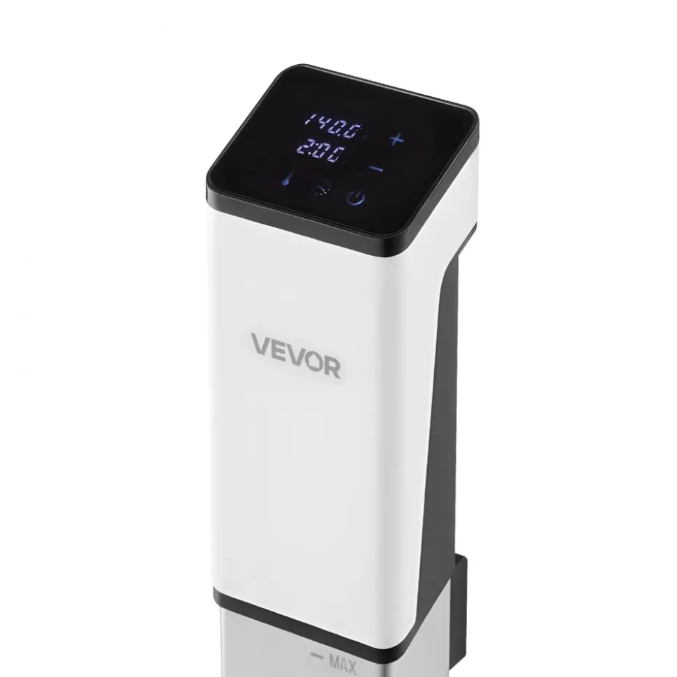VEVOR Sous Vide Precision Cooker, 850W Sous-Vide Cooking Machine, Immersion Circulator with LED Digital Display, Secure Clamp Design, Fast-Heating, Accurate Temperature & Timer Control, Sous-Vide