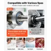 VEVOR SPA Pump 2.5HP Hot Tub Pump 2 Speed 48 Frame with 1.5" & 2" Port, 230V, 175 GPM High Speed & 66 GPM Low Speed, 90° Rotational Interface, SPA Bath Water Circulation, Compatible with OEM Models