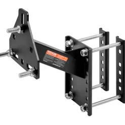 VEVOR Spare Tire Carrier, Trailer Spare Tire Mount, 160 lbs Capacity, Utility Trailer Accessories Fits Most 4 & 5 & 6 & 8 Lugs Wheels on 4