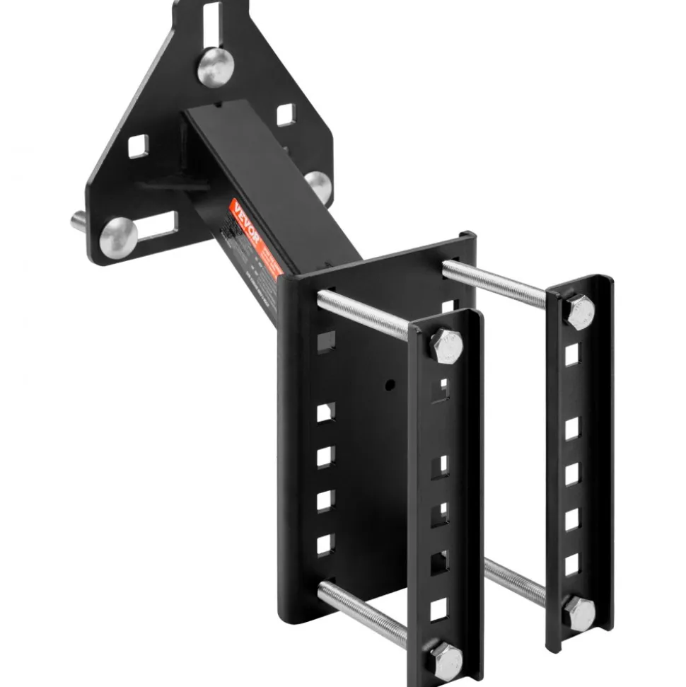 VEVOR Spare Tire Carrier, Trailer Spare Tire Mount, 160 lbs Capacity, Utility Trailer Accessories Fits Most 4 & 5 & 6 & 8 Lugs Wheels on 4", 4.25", 4.5", 4.75", 5", 5.5", 6", 6.5" Bolt Patterns