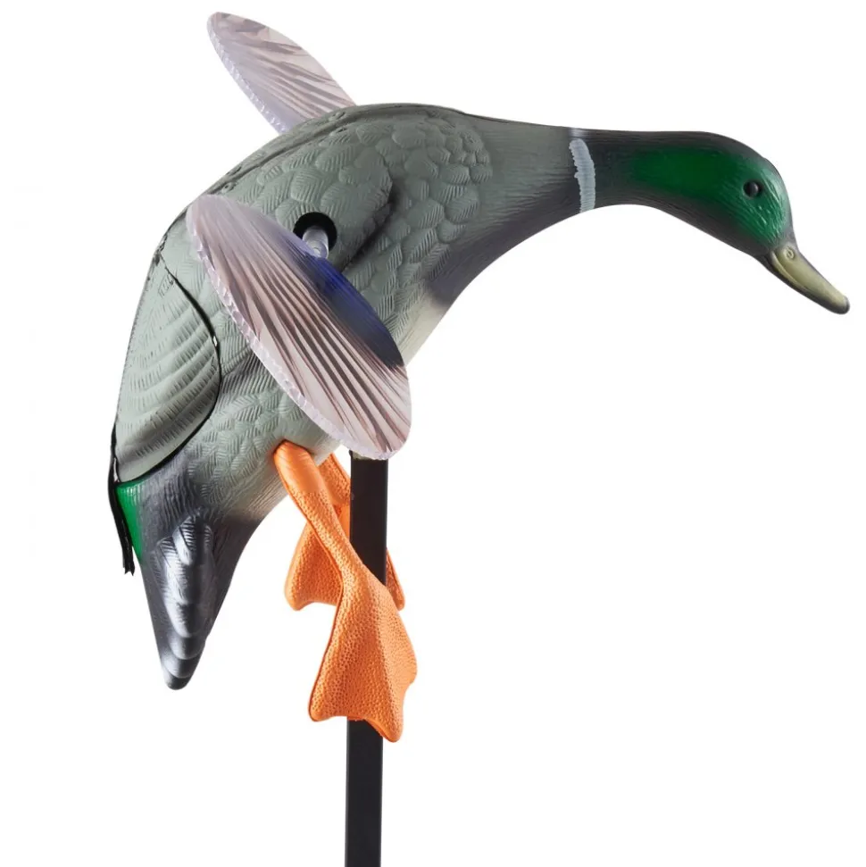 VEVOR Spinning Wing Motion Duck Decoys, Outdoor Teal Decoys for Hunting, Floating Duck for Pool, Pond, and Lake, Realistic Plastic Duck Hunting Decoy, Garden Yard Decoration, Easy to Carry, 1-Pack