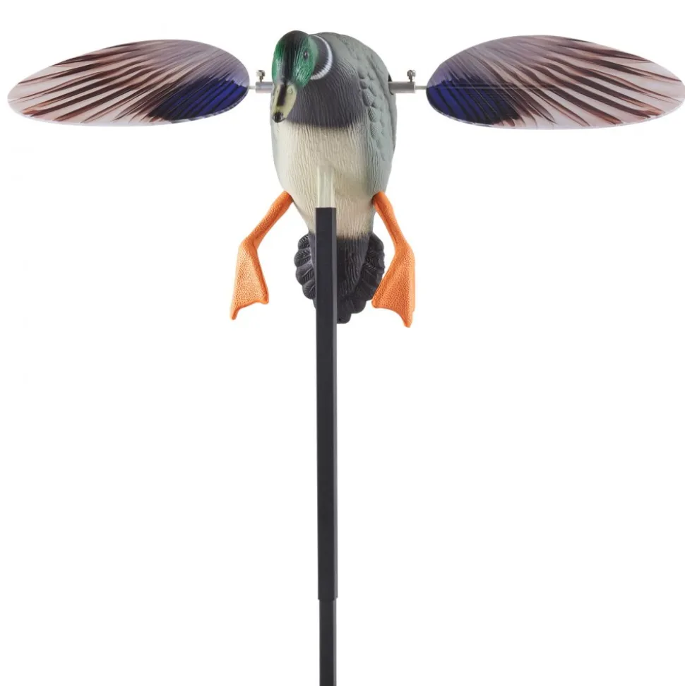 VEVOR Spinning Wing Motion Duck Decoys, Outdoor Teal Decoys for Hunting, Floating Duck for Pool, Pond, and Lake, Realistic Plastic Duck Hunting Decoy, Garden Yard Decoration, Easy to Carry, 1-Pack