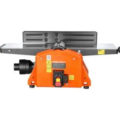 VEVOR Spiral Benchtop Jointer, 8 Inch, 2 HP 8500 RPM Bench Top Wood Jointer, with 18-Blade Spiral Cutterhead, Extendable Cast Aluminum Table, Up to 1/8 in Depth, Adjustable Fence, for Woodworking DIY