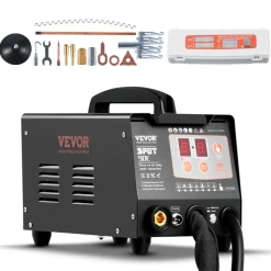 VEVOR Spot Welder Dent Puller, 3KW Stud Welder Dent Repair Kit with 2 Welding Guns, Auto/Manual Welding & 7 Modes, 110V Auto Body Spot Welding Dent Repair Machine for Car, Truck Dent Repair