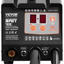 VEVOR Spot Welder Dent Puller, 3KW Stud Welder Dent Repair Kit with 2 Welding Guns, Auto/Manual Welding & 7 Modes, 110V Auto Body Spot Welding Dent Repair Machine for Car, Truck Dent Repair