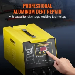 VEVOR Spot Welder Dent Puller, 300W Stud Welder Dent Repair Kit with Heat Gun, Auto/Manual Welding Mode, 110V Auto Body Spot Welding Dent Repair Machine for Aluminum Car Body Panels Repair