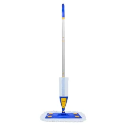 VEVOR Spray Mop, with 3 Washable Pads for Dry and Wet Floor Cleaning and a 27oz Refillable Water Tank, Microfiber Dust Wet Mop & Twisted Cotton Dry Mop, Commercial Home Use for Tiles/Vinyl/Wood Floor